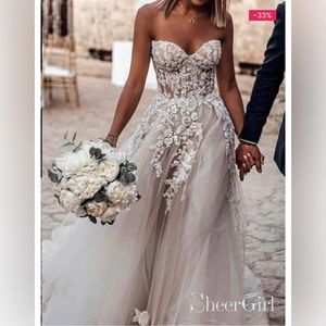 Brand new wedding or prom dress from SheerGirl